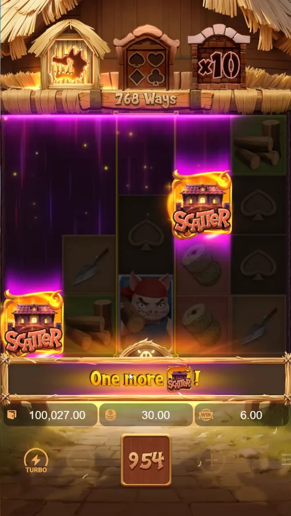 Three Crazy Piggies free spins