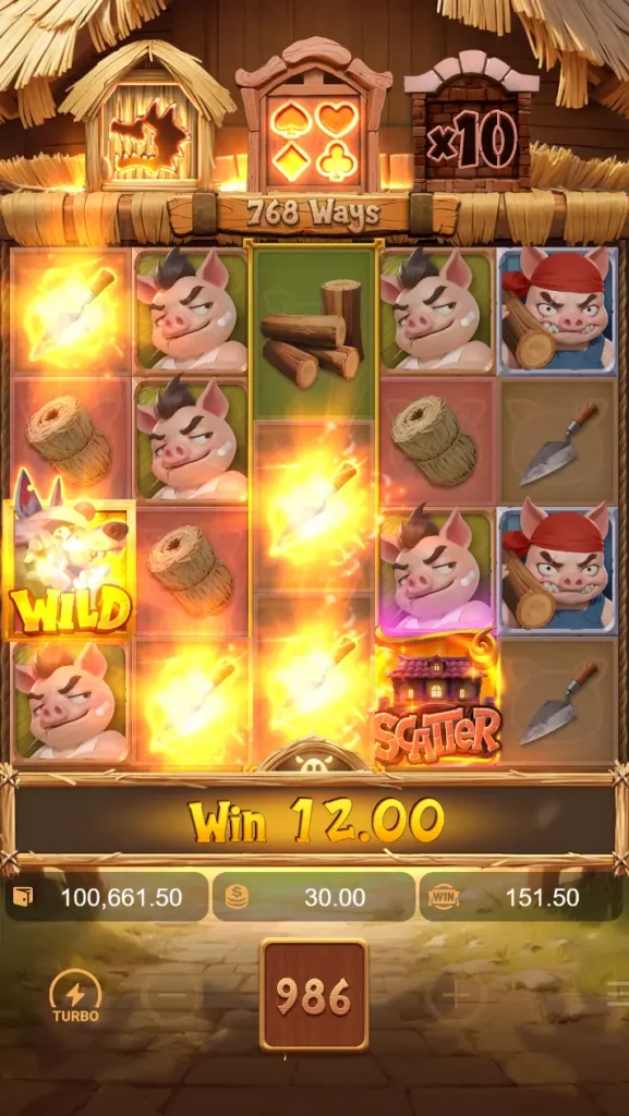 Three Crazy Piggies play for free
